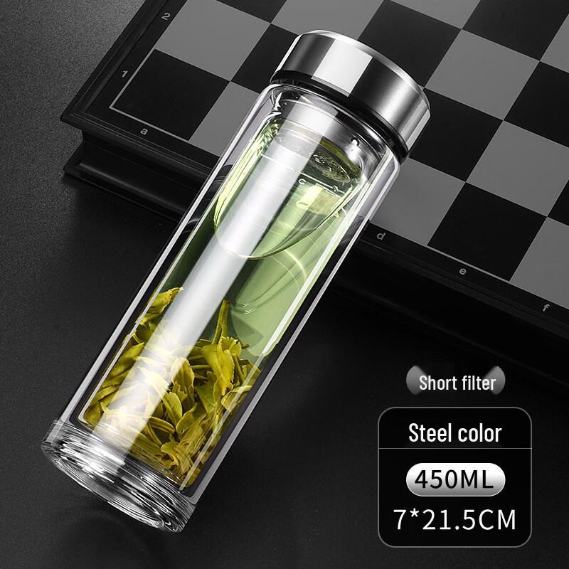

OLOEY Double-Layer Heat-Insulated Glass Mug