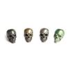Skull Head Brass Knife Bead Punk EDC Outdoor DIY Paracord Woven Lanyard Pendants Retro Umbrella Rope Bracelets EDC Accessories