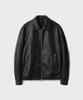 Union Blue Italy Lambskin Single Jacket [Black]