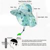 Cappello Estivo da Sole per Bambini con Protezione per il Collo e Cinturino a Tesa Larga Cappelli da Spiaggia per Bambini Cappello a Secchiello Protezione UV Cappellino Panama per Bambini e Bambine Outdoor