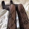 Spring and Summer Niche Thin Lolita Lace Blooming Flower Pantyhose Sweet Cool Babes Mesh Socks
