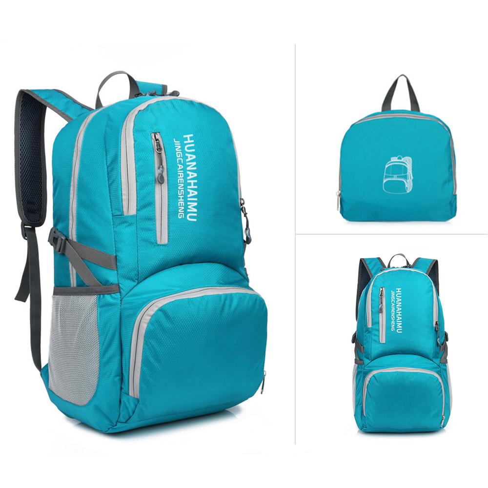 Mochila Didida Leve E Dobrável - Pequena Para Caminhada E Viagem