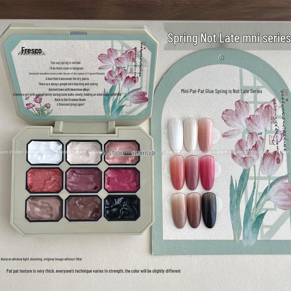 

Китайский гель-лак для ногтей «Девять клеток» - Весенняя коллекция в трендовых цветах