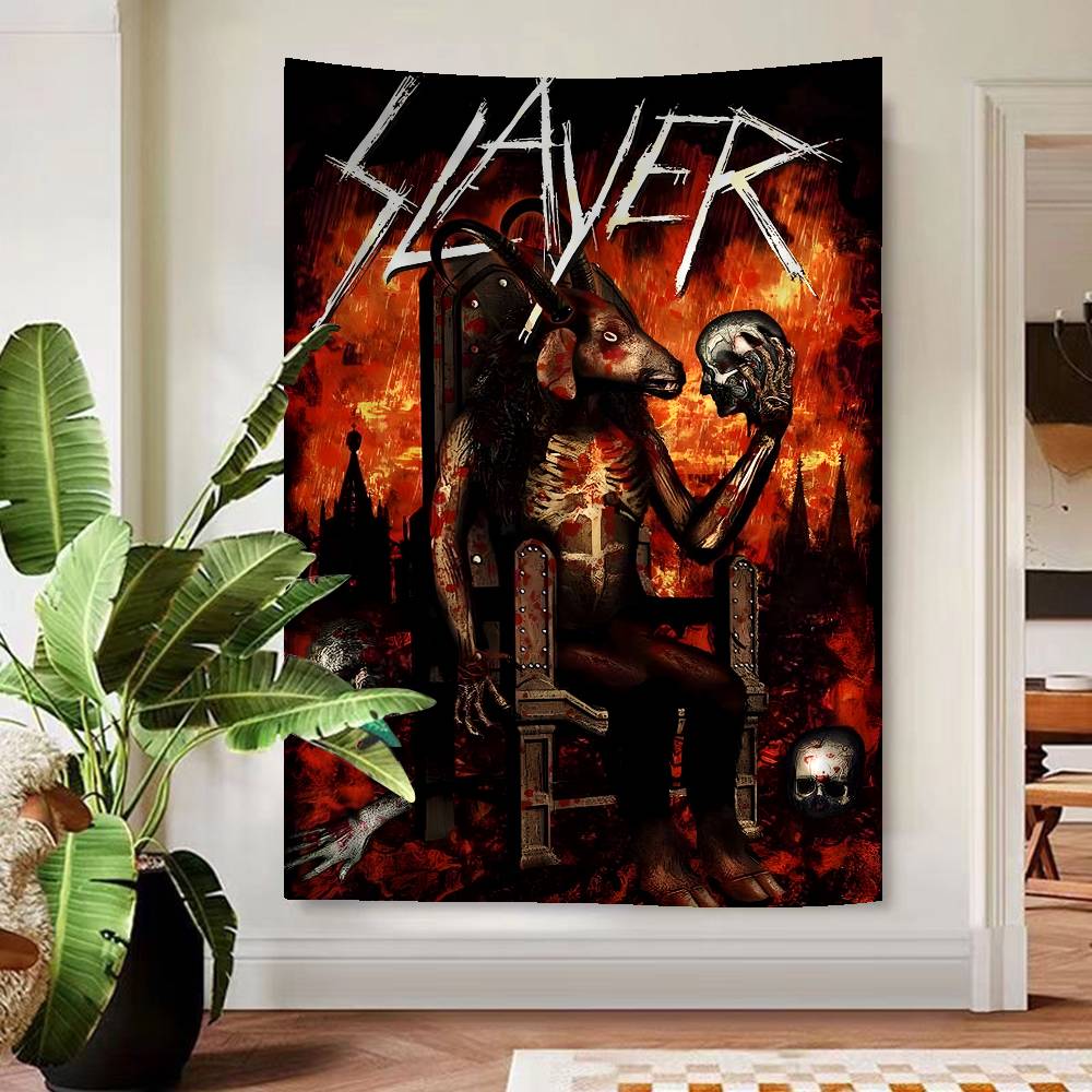 Slayer Heavy Metal Rock Band Άλμπουμ Ταπετσαρία Εκτύπωση Τέχνης Επιστημονικής Φαντασίας Δωμάτιο Διακόσμηση Σπιτιού Διακόσμηση Σπιτιού
