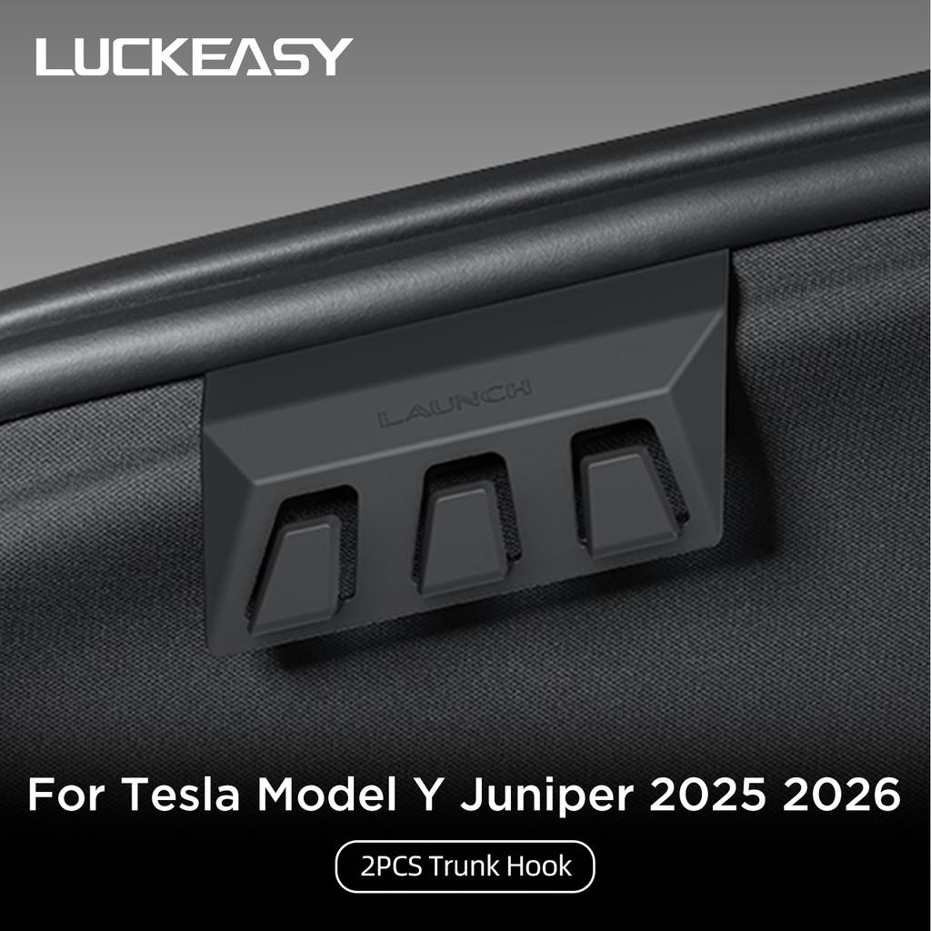 for Tesla Model Y Juniper/Launch 2025 2026 Car Rear Trunk Storage Hook Accessories Left And Right Both Side Storage Hook 2pcs