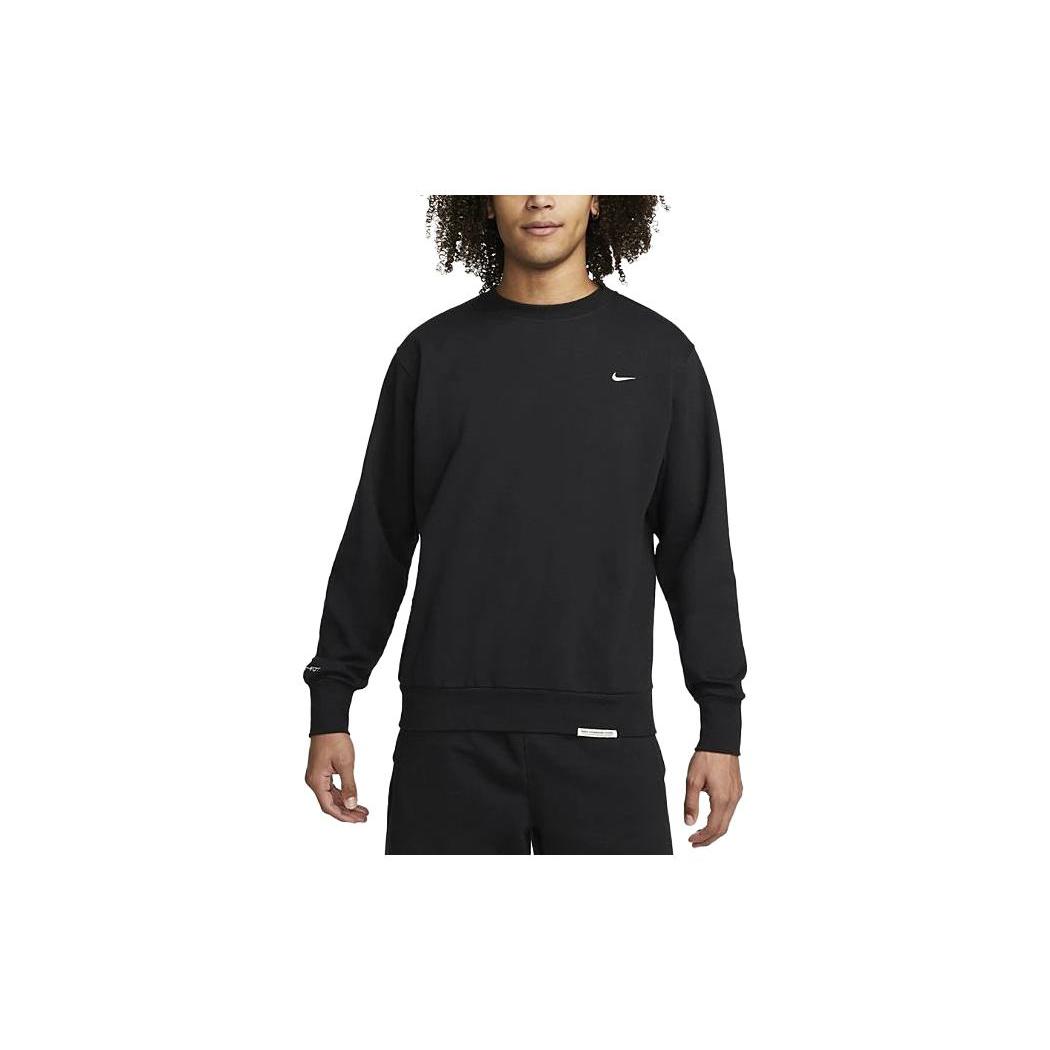 

New Nike Standard Issue Basketball Crew Dri Fit Loose Fit Sweatshirt DQ5820-010 XL