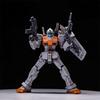GK Gaoke HG 1/144 RGM-79 GM Canhão Duplo Marroquino Versão Tipo Frontal Kit de Montagem Figuras de Ação Robô Plástico Figura de Anime