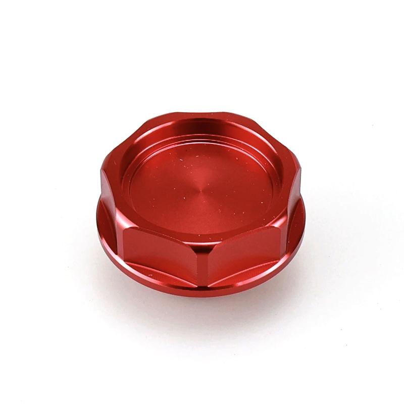 

1Pc Car Engine Oil Cap Aluminum Radiator Fuel Filler Tank Cover Fit for Honda Civic City Accord CR-V XR-V Vezel червоний
