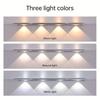 Aluminum Motion Sensor Light USB Wireless Night Light  Wine cooler Light For Kitchen Cabinet Bedroom Wardrobe Indoor Lighting