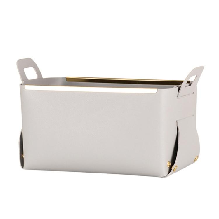 Storage Bag for Bedroom Dorm Cosmetics Stationeries Sundries Tabletop Organizer светло-серый