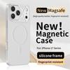 Quality Original  PU Leather Case For iPhone 13 14 15 16 17 Pro Max For Magsafe Magnetic Wireless Charging ShockproofCover