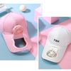 Summer Outdoor Sports Baseball Cap USB Charging Cooling Fan Adjustable Dad Hat