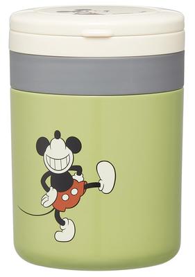 Skater tepelně izolovaná polévková sklenice 300 ml se skládacím držadlem Antibakteriální Disney Mickey Mouse LJFO3AG