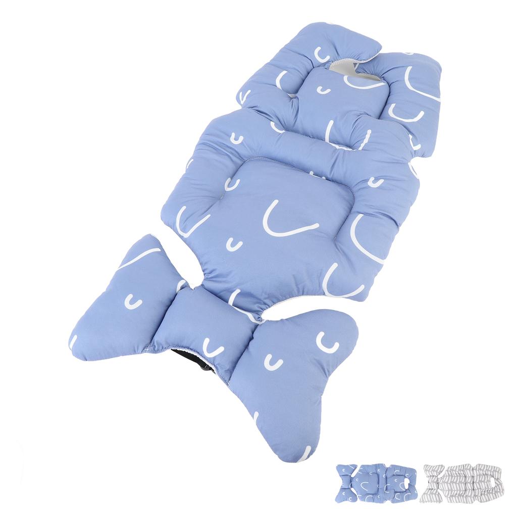 Baby Stroller Liner Thick Cotton Toddler Stroller Cushion Pad Pram Pushchair Liner Insert Universal 