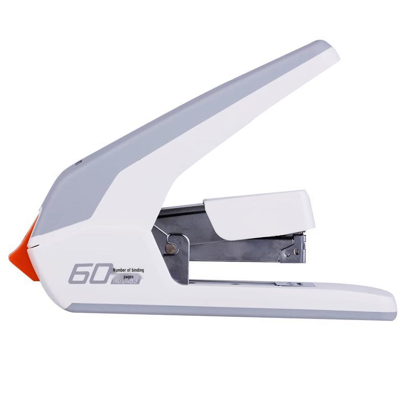 Deli 0465 60-Sheet Heavy Duty Effort-Saving Stapler