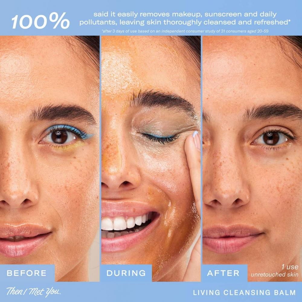 Then I Met You lIvIng cleansIng Balm oIl Cleanser 3.17 Oz