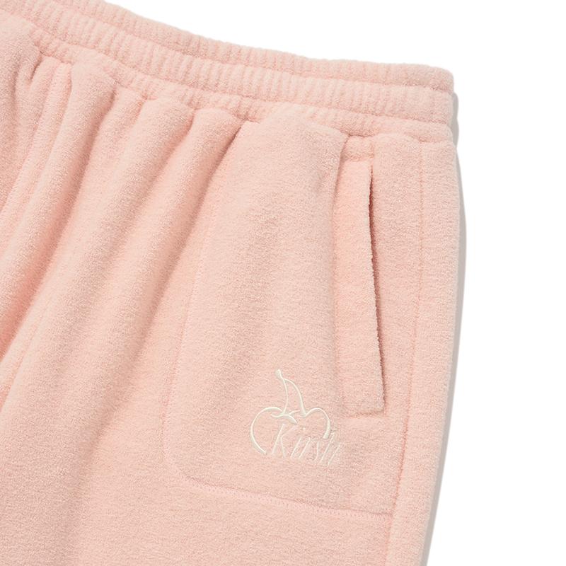 KIRSH Cherry Terry Jogger Pants [Salmon]