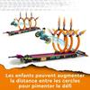 LEGO® City Stuntz 60357 Le Défi de Cascade : les Cercles de Feu, Jouet Moto avec Camion