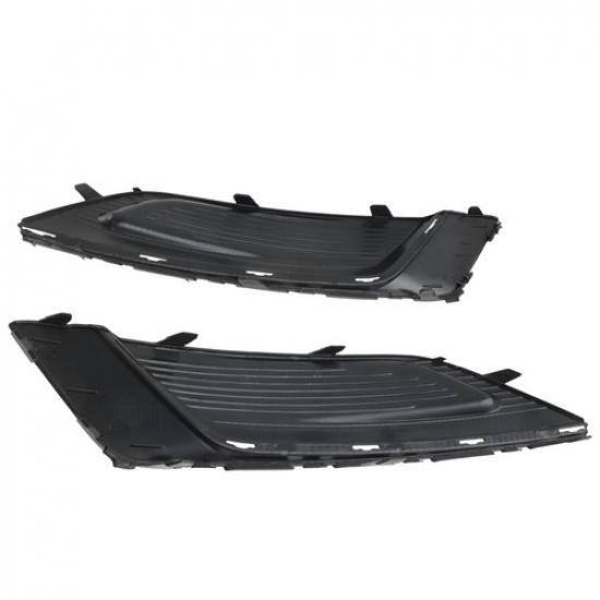 Front Driver & Passenger Side Fog Light Cover Set for 2017-2018 Ford Fusion