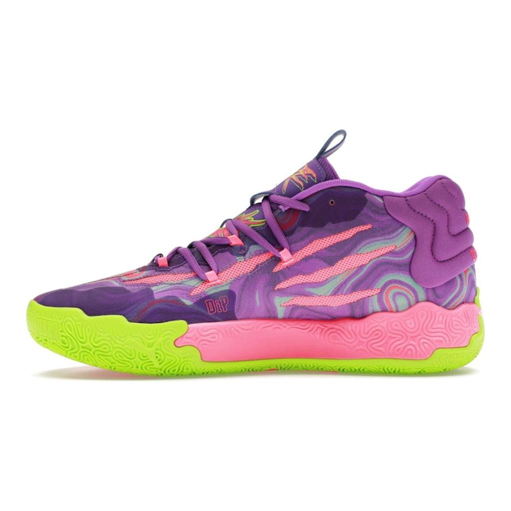 Puma MB.03 Toxic Unisex Sneakers Purple Purple-Glimmer Green-Gecko 378916-01