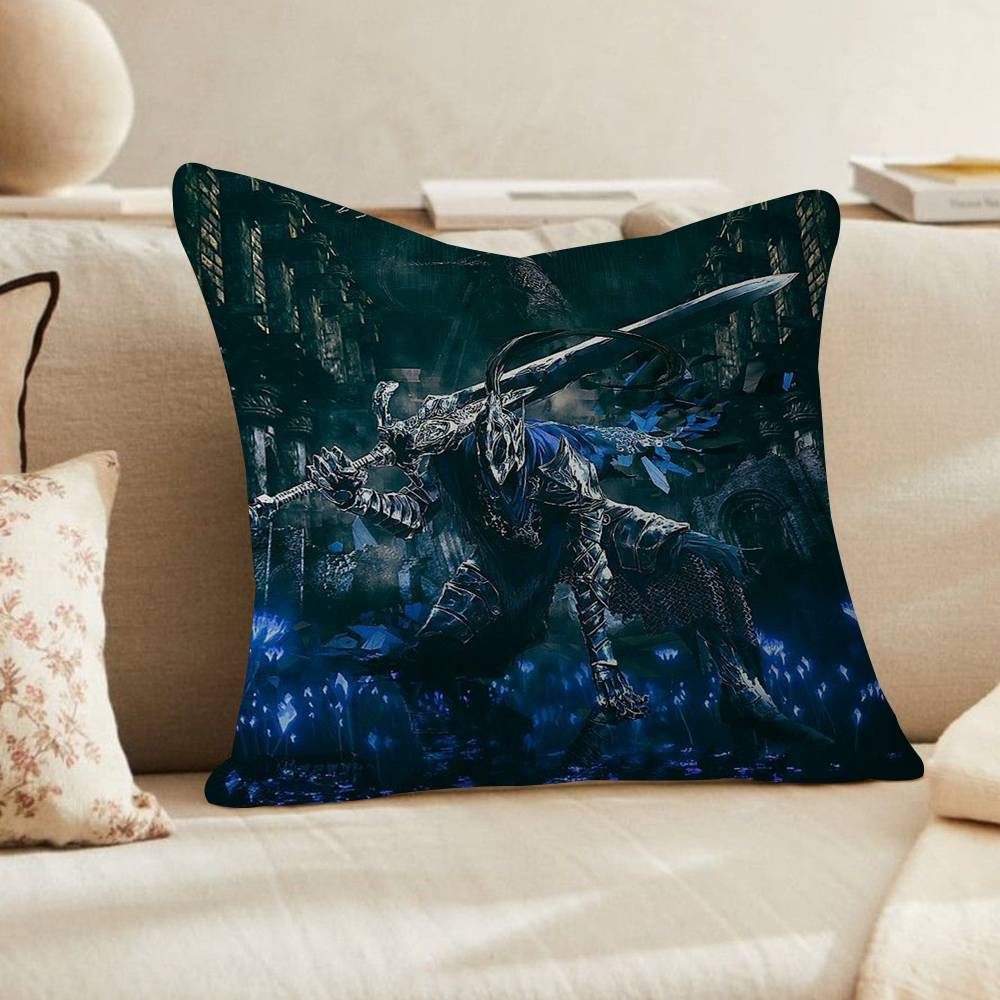 Dark Souls Retro Art Cushion Cover X Polyester Sofa Cushions Decorative Throw Pillows Home Decoration Pillowcover