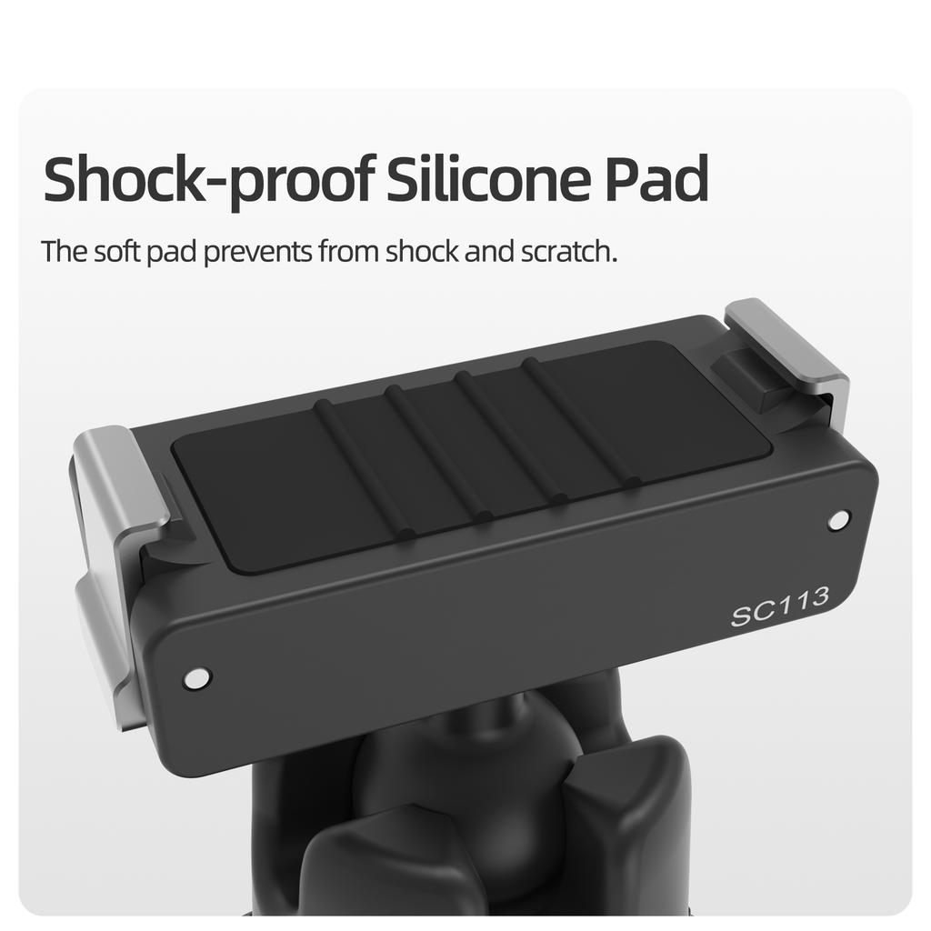 Adjustable Ball Head Camera Suction Cup Holder For Action 6 With Powerful Suction Pad For Smooth Surfaces Attachment