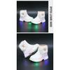 LUCKIDS  LED boots for kids light up zip ankle boots for kids girls rubber shoes size 21-30