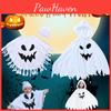 Soft And Comfortable Ghost Cloak Cape Halloween Cosplay Costume For Toddlers