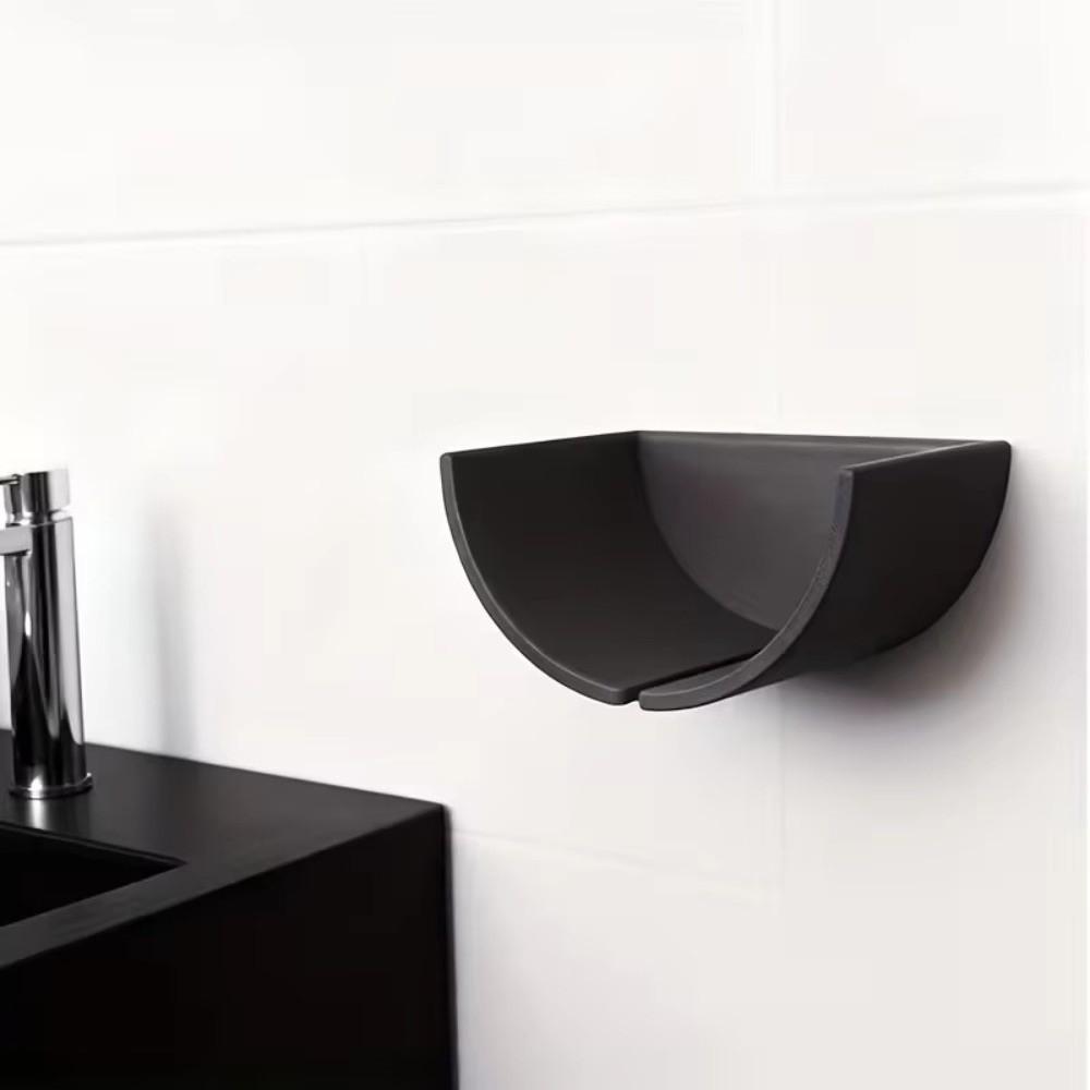 Space-Saving Wall-Mounted Paper Towel Box Plastic Paper Storage Rack Roll Paper Holder  Restaurant