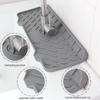 Silicone Faucet Splash Guard & Draining Mat for Kitchen/Bathroom Counters