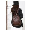 Women Large Capacity Soft PU Backpack with Adjustable Straps for Daily Commute