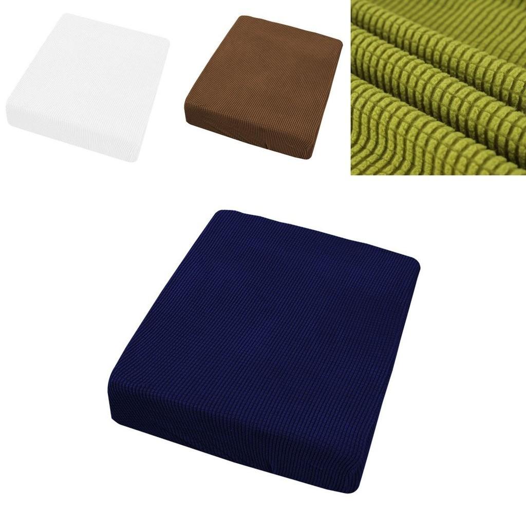 Stretchy Couch Seat Cushion Cover Soft Hand-feeling Easy To Fit Furniture Protector