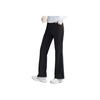 Anta Training Series Casual Simple Solid Color Slim Fit Knitted Sports Pants Women Bottoms Black 162527514-2