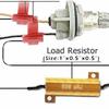 2 pcs 10 W 25 W 50 W Load Resistor for LED Bulbs Resistors for LED Lamp, CANbus, Brake Light, Flicker