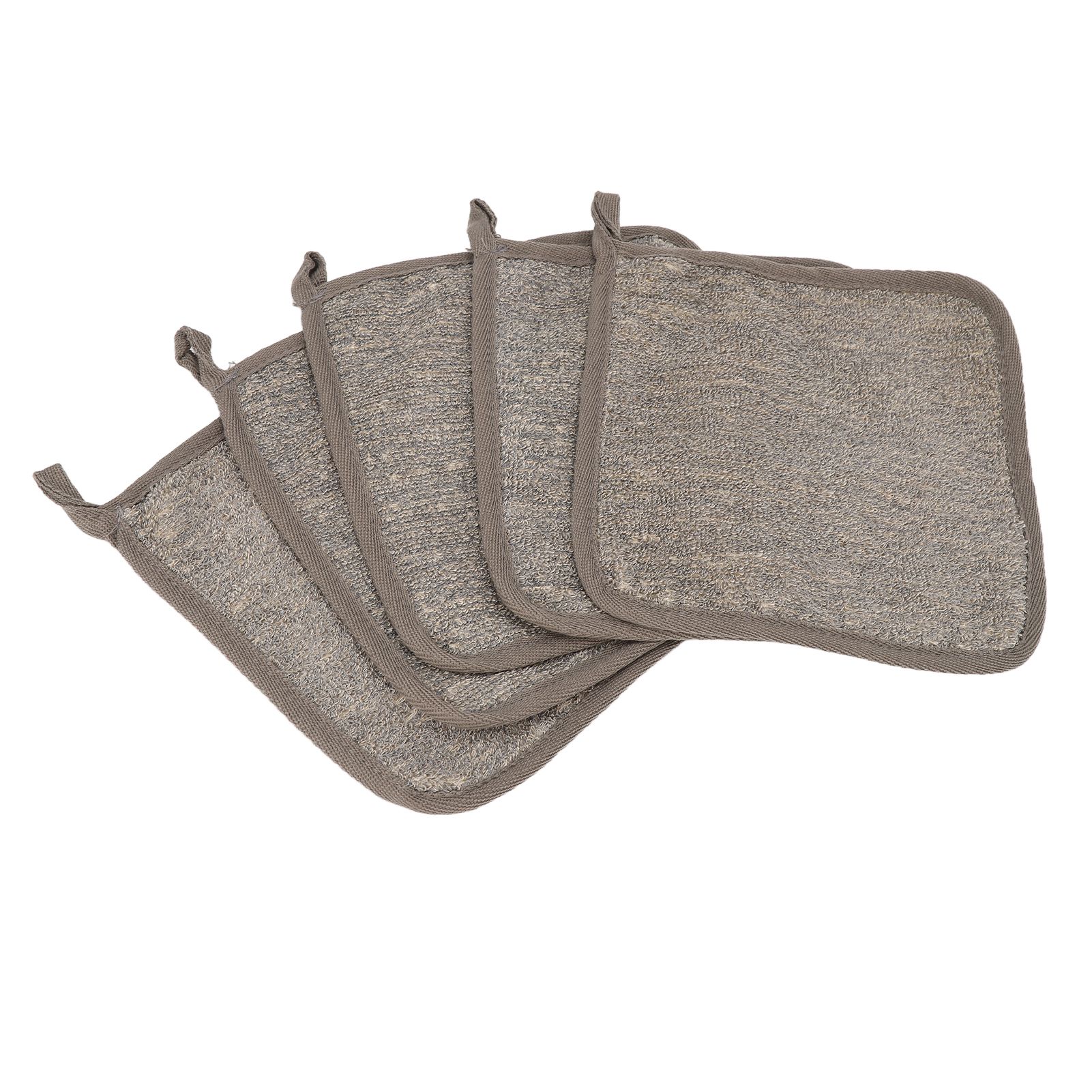 

5 шт. Отшелушивающая мочалка для тела, скраб для тела, массажная мочалка для лица и тела, банная мочалка для женщин и мужчин