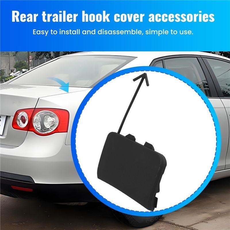 AA92-Rear Bumper Tow Hook Eye Cap For Jetta MK5 2006-2011 Part Number 1K5807441A / 1K5 807 441A