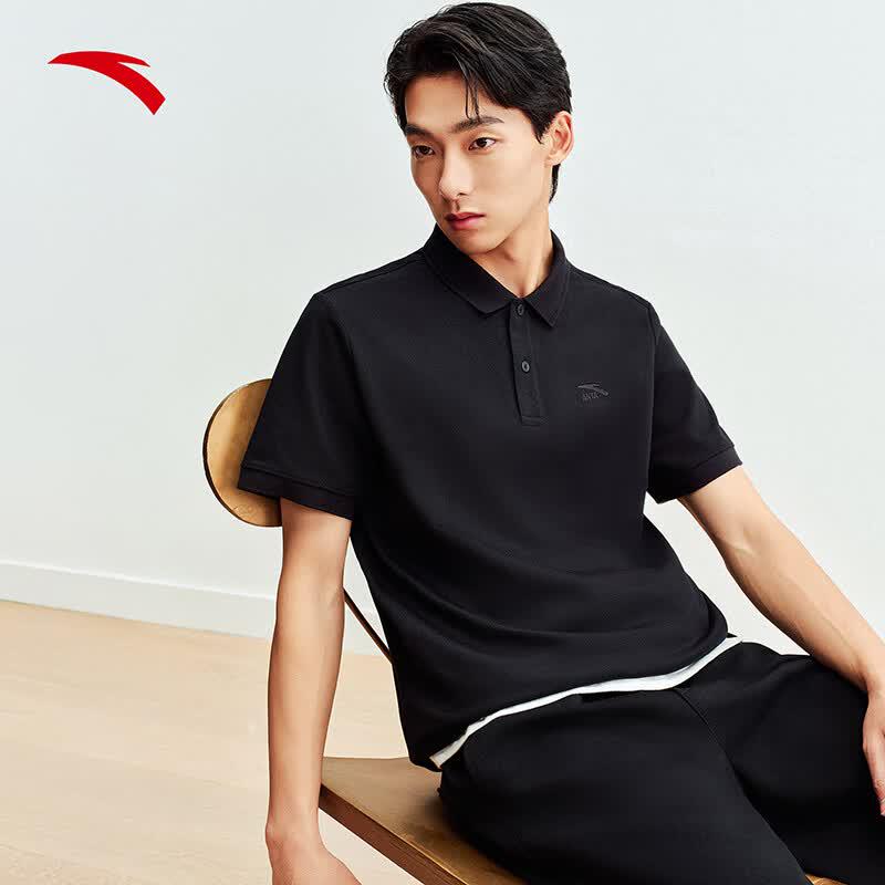 Anta Men s Summer Breathable Polo Shirt 3XL