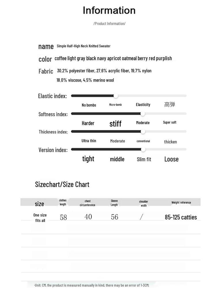 La Chapelle Damen Strickpullover mit halbem Rollkragen