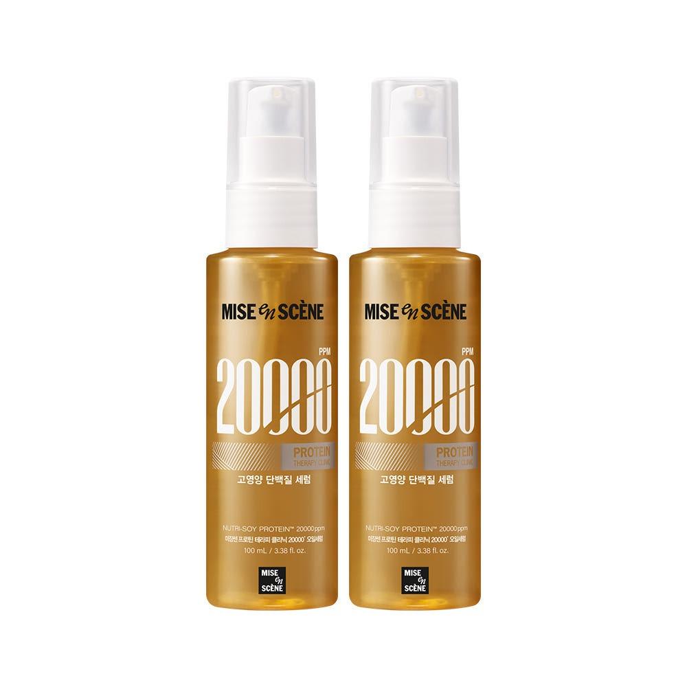 

Mise en scene Protein Therapy Clinic 20000 Oil Serum Double Pack High-Capacity Hair Serum 100ml x 2pcs