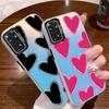 For Redmi Note 11 11S 14 13 Note14 Note13 Pro 5G 4G Case Shockproof TPU Soft Bumper Hard Back Cover Love Heart Aircraft Fundas