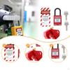 Circuit Breaker Lockout Tagout Kit Lock Tool Professional Compact Practical Easy To Install Padlock