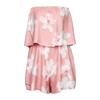 Women's Sleeveless Bohemian Floral Print Dress for Summer Casual Wear