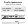 3D Car Styling Emblem Badge Metal Stickers Decor Decals For Mercedes Benz AMG A180 A200 A260 W203 W210 W211 W204 C E S CLS GLA