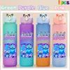 750ML KPop Demon Hunters HUNTR/X Rumi Mira Zoey Jinu Colore Degradé Tazza Acqua Bambino Borraccia con Cannuccia Saja Ragazzi Tigre Regalo