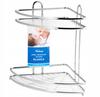 Corner Bathroom Shelf for Shower 2P Blanca Chrome