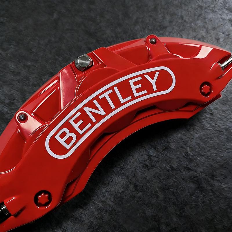 1 Set B-Bentley-Y Bremssattel Aufkleber Auto Logo Bremsen Dekorativer Aufkleber Für Bentley Flying Spur Continental GT Bentayga Mulsanne