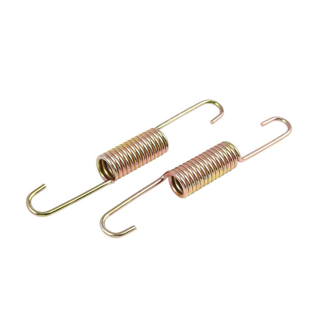 uxcell Motorcycle Kickstand Springs Motorcycle Side Bracket Kickstand Spring for Bajaj Boxer 13.5cm Length 2pcs