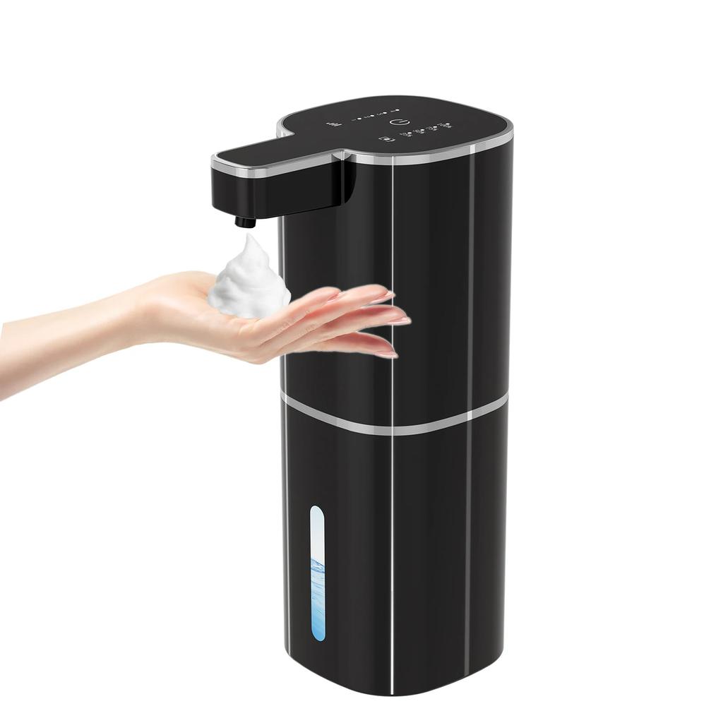 420ML Automatic Soap Dispenser Touchless Type C USB Rechargeable Electric Soap Dispenser Waterproof Foam/Liquid Dispenser