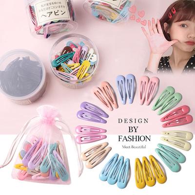 Candy Color Snap Hair Clip Hairpin Barrette Accessories For Baby Girls Children