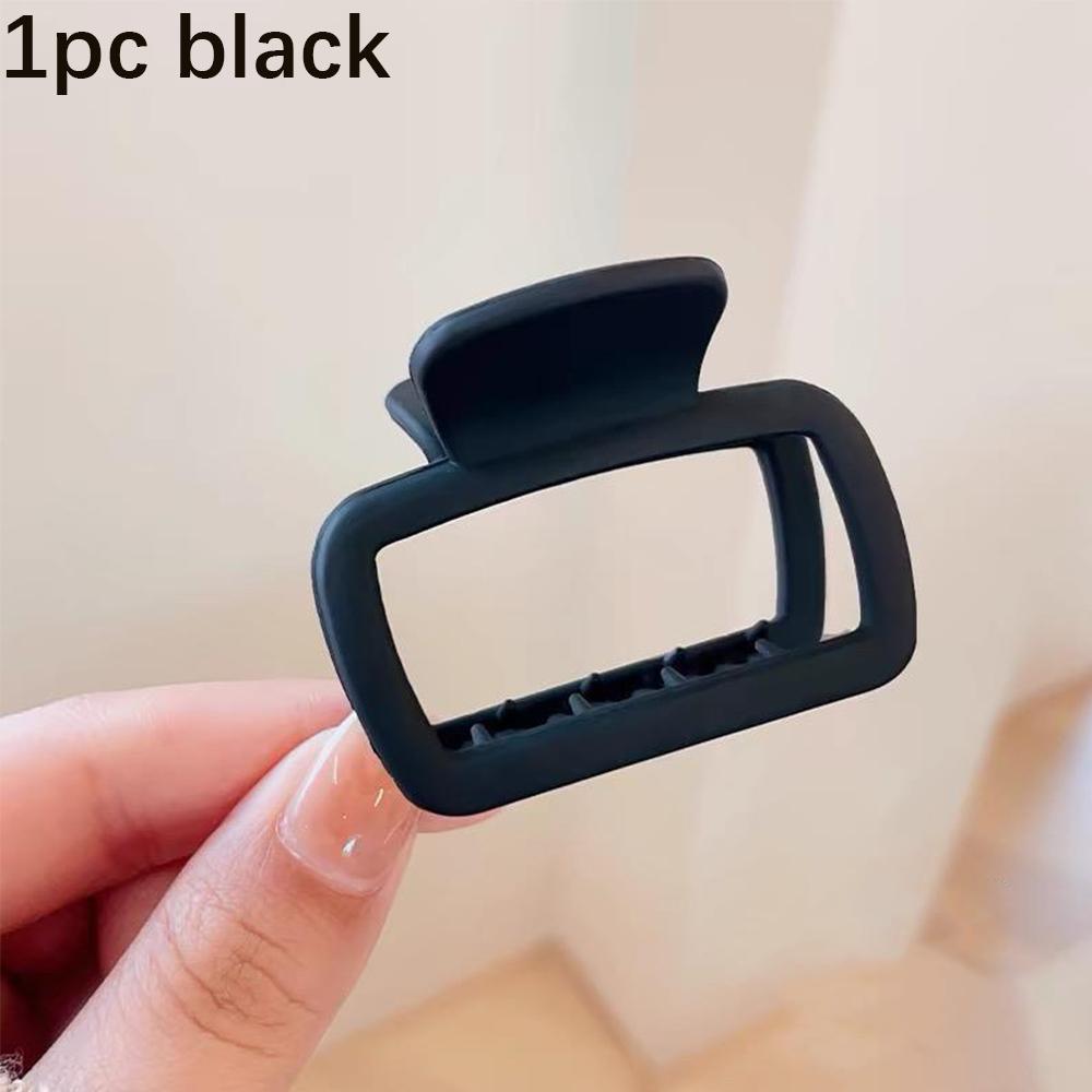 1/4PCS Women's Fashion Elegant Hair Clips Square Lightweight Hair Clips for Hairstyling Makeup Hair Claw Clips Shark Clips